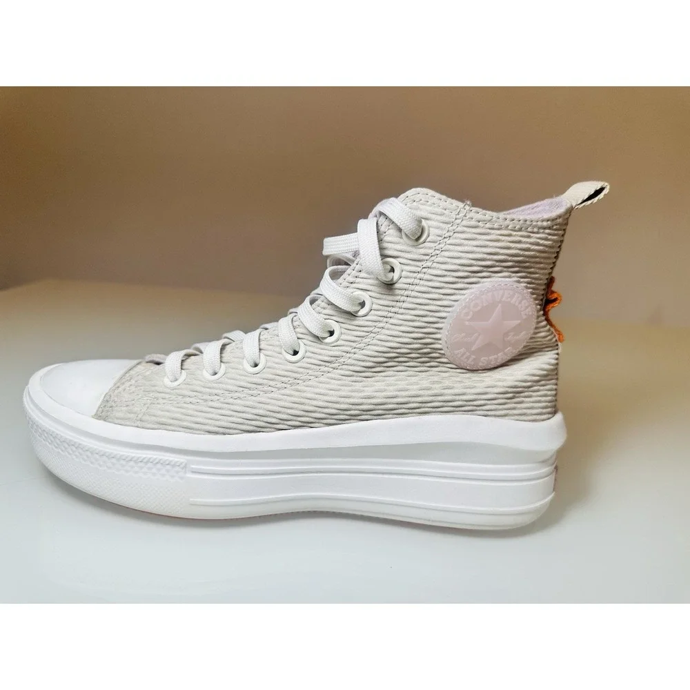 Converse Chuck Taylor All Star Move Hi Future womens cream sneakers shoes 9.5